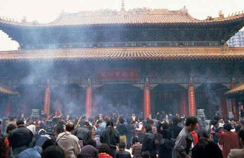 Taoistischer Tempel in Hong Kong